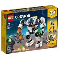 Детский конструктор LEGO Space Mining Mech Робот/ Белый