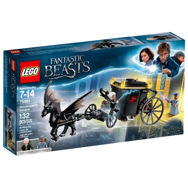 Конструктор LEGO Grindelwald ́s Escape Побег/ Черный photo 1