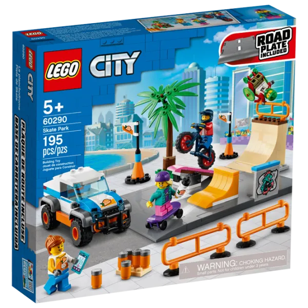 Constructor pentru copii LEGO Skate Park Parc/ Multicolor photo 1