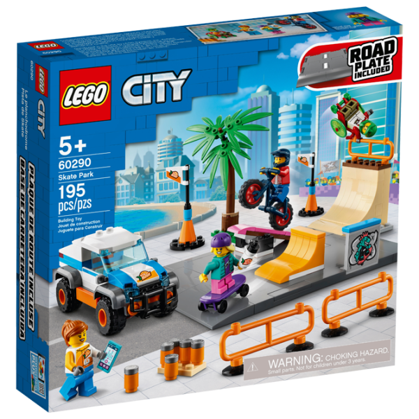 Constructor pentru copii LEGO Skate Park Parc/ Multicolor photo 1