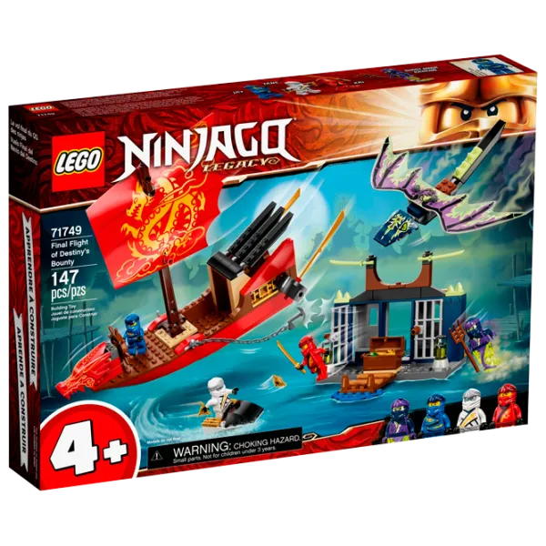 Детский конструктор LEGO Final Flightof Destiny's Bounty Ниндзяго/ Разноцветный photo 1