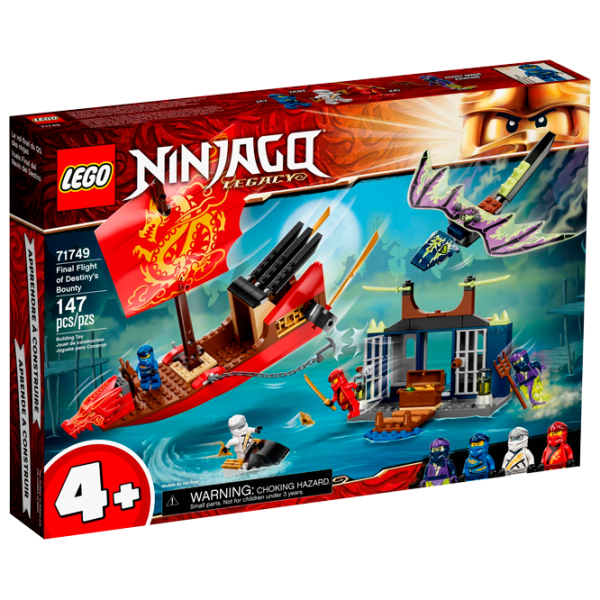 Детский конструктор LEGO Final Flightof Destiny's Bounty Ниндзяго/ Разноцветный photo 1
