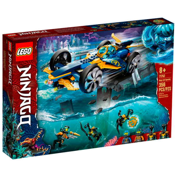 Детский конструктор LEGO Ninja Sub Speeder Транспорт/ Разноцветный photo 1