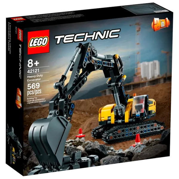 Детский конструктор LEGO Heavy-Duty Excavator Транспорт/ Желтый photo 1