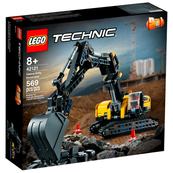 Детский конструктор LEGO Heavy-Duty Excavator Транспорт/ Желтый photo 1