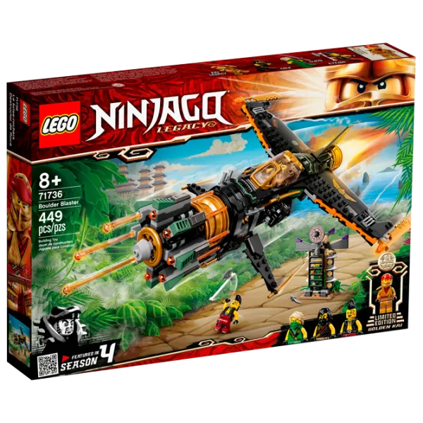 Детский конструктор LEGO Boulder Blaster Космолёт/ Разноцветный photo 1