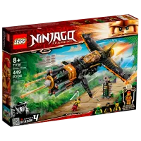 Детский конструктор LEGO Boulder Blaster Космолёт/ Разноцветный