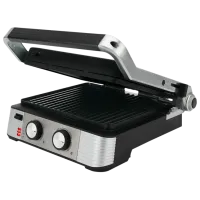 Электрогриль Polaris PGP2202 Контактный, Барбекю/ 2200 Вт/ Черный Черный