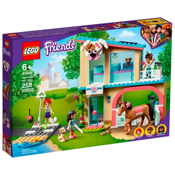 Детский конструктор LEGO Heartlake City Vet Clinic Здание/ Разноцветный photo 1