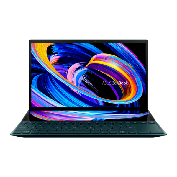Asus Zenbook Duo UX482EG Core i7 1165G7/ 16 GB/ 512 GB/ VGA Discretă/ Blue photo 1 Asus Zenbook Duo UX482EG Core i7 1165G7/ 16 GB/ 512 GB/ VGA Discretă/ Blue photo 1