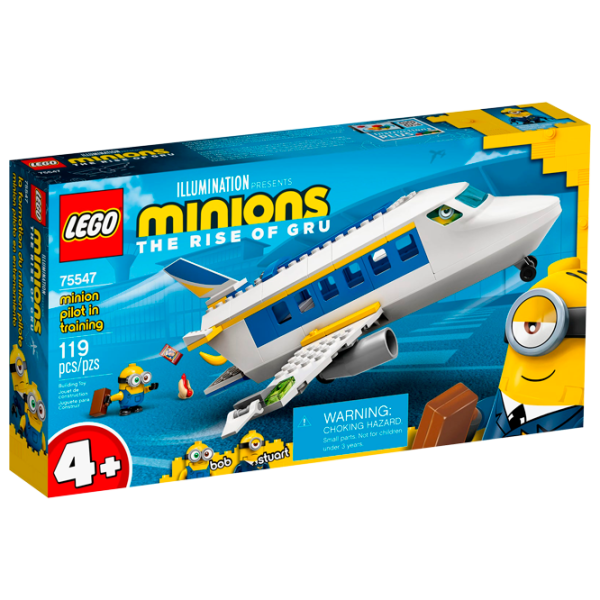 Конструктор LEGO Minion Pilot in Training Транспорт/ Разноцветный photo 1