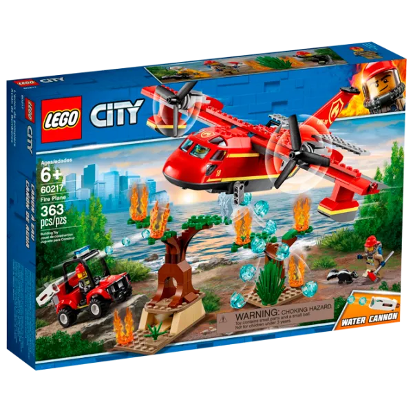 Конструктор LEGO Fire Plane Самолёт/ Красный photo 1