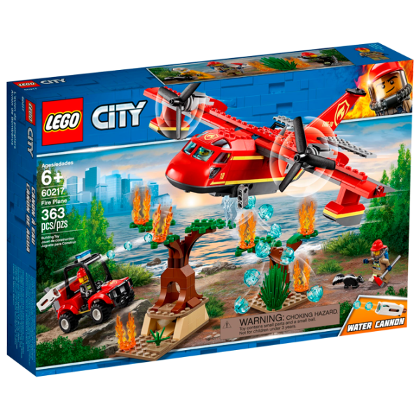 Конструктор LEGO Fire Plane Самолёт/ Красный photo 1