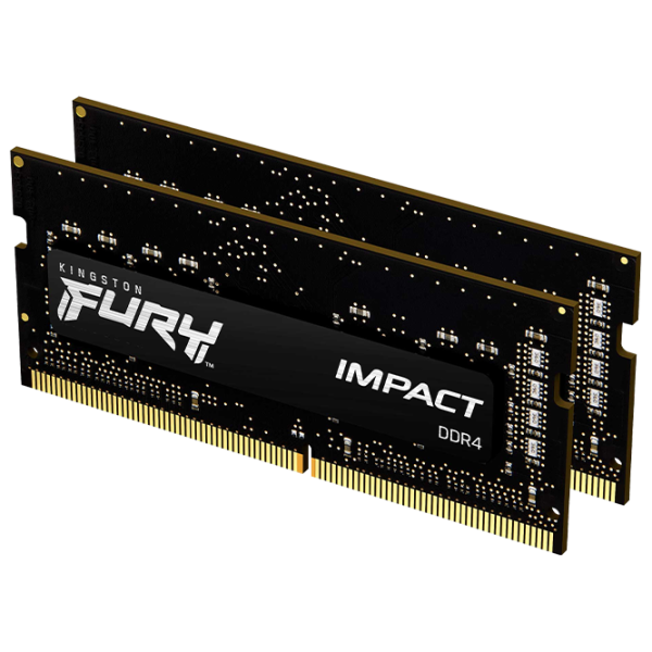 Оперативная память Kingston FURY IMPACT KF432S20IBK2/ 16 SO-DIMM/ DDR4/ 16 ГБ photo 1 Оперативная память Kingston FURY IMPACT KF432S20IBK2/ 16 SO-DIMM/ DDR4/ 16 ГБ photo 1