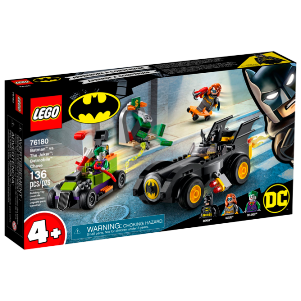 Конструктор LEGO Batman vs. The Joker Batmobile Chase Персонаж из фильма/ Разноцветный photo 1