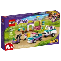 Детский конструктор LEGO Horse Training and Trailer Конюшня/ Фиолетовый