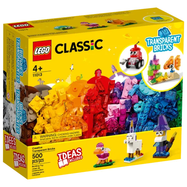 Конструктор LEGO Creative Transparent Bricks Творческий/ Желтый photo 1
