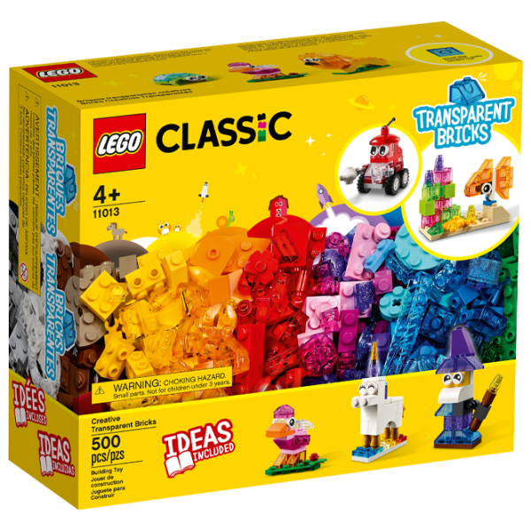 Конструктор LEGO Creative Transparent Bricks Творческий/ Желтый photo 1