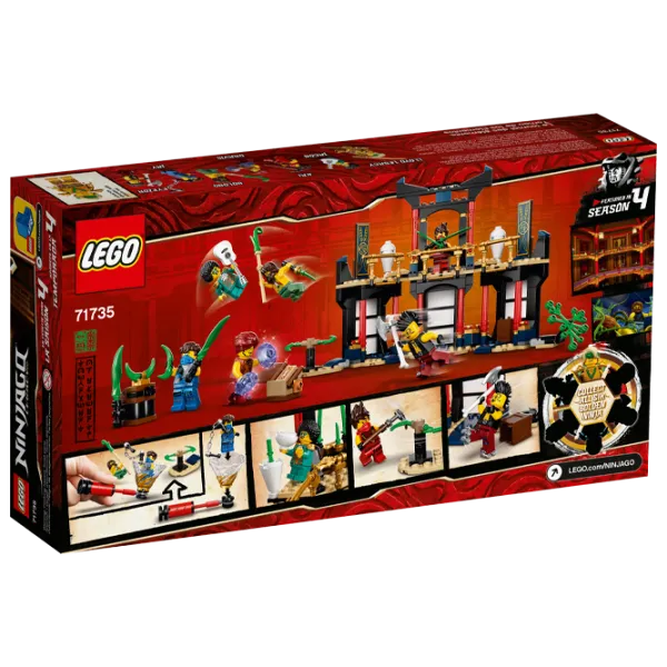 Детский конструктор LEGO Tournament of Elements Битва/ Черный photo 1