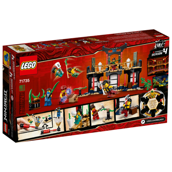 Детский конструктор LEGO Tournament of Elements Битва/ Черный photo 1