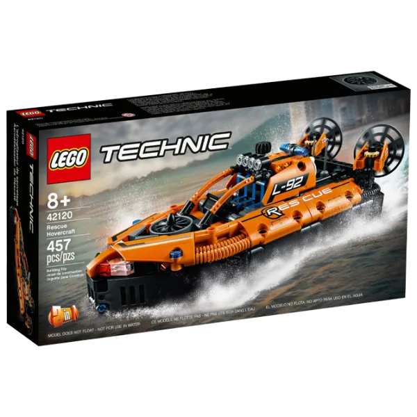 Детский конструктор LEGO Rescue Hovercraft Судно на воздушной подушке/ Оранжевый photo 1