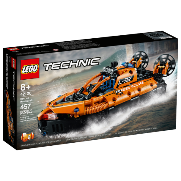 Детский конструктор LEGO Rescue Hovercraft Судно на воздушной подушке/ Оранжевый photo 1