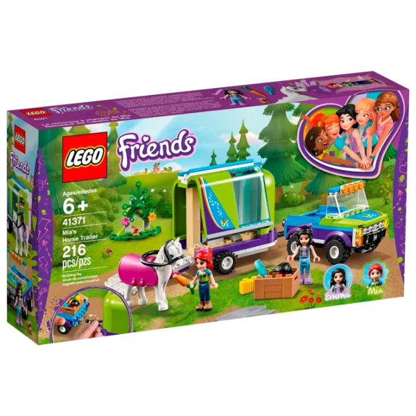Детский конструктор LEGO Mia's Horse Trailer Конюшня/ Разноцветный photo 1
