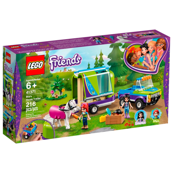 Детский конструктор LEGO Mia's Horse Trailer Конюшня/ Разноцветный photo 1