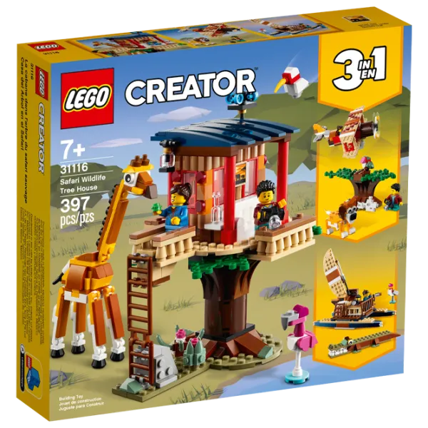 Конструктор LEGO Safara Wildlife Tree House Сафара/ Желтый photo 1