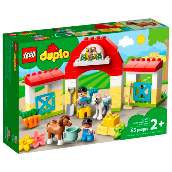 Конструктор LEGO Horse Stable and Pony Care Ферма/ Разноцветный photo 1