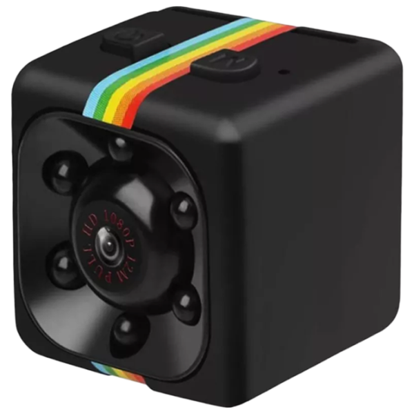 Cameră de supraveghere Helmet Mini DV SQ11 Fără fir/ Black photo 1 Cameră de supraveghere Helmet Mini DV SQ11 Fără fir/ Black photo 1