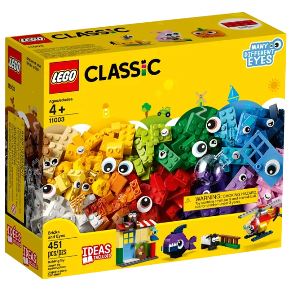 Конструктор LEGO Bricks and Eyes Творческий/ Желтый photo 1