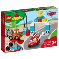 Детский конструктор LEGO Lightning McQueen's Race Day Автомобиль/ Красный
