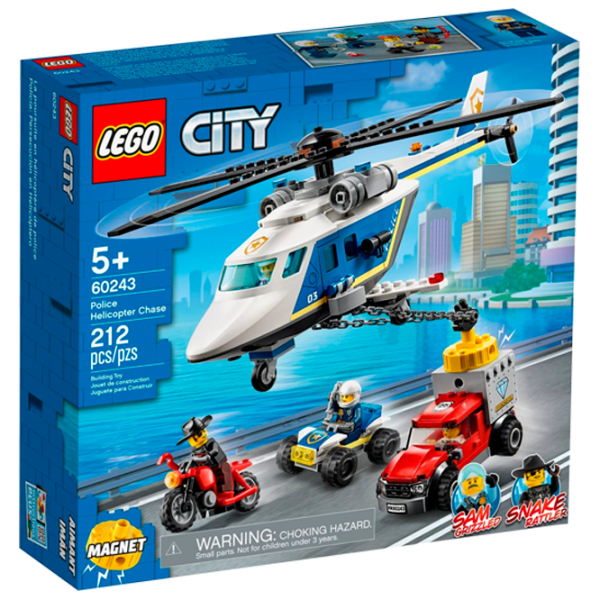 Детский конструктор LEGO Police Helicopter Chase Транспорт/ Разноцветный photo 1