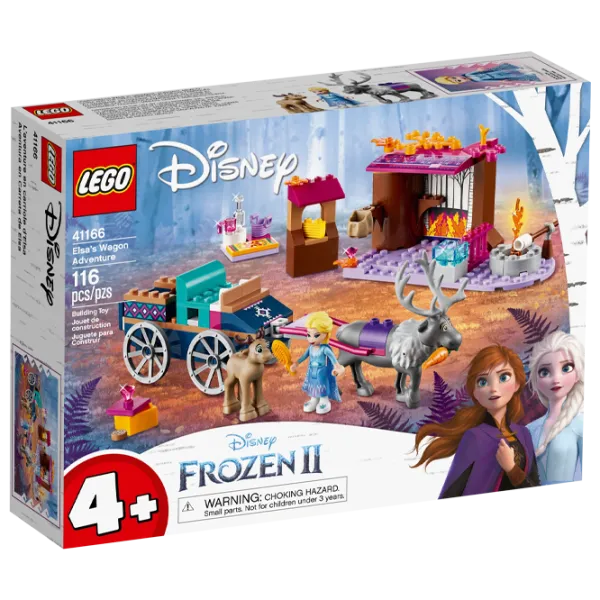 Детский конструктор LEGO Elsa's Wagon Adventure Приключения/ Белый photo 1