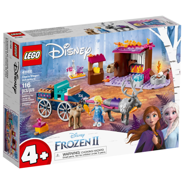 Детский конструктор LEGO Elsa's Wagon Adventure Приключения/ Белый photo 1