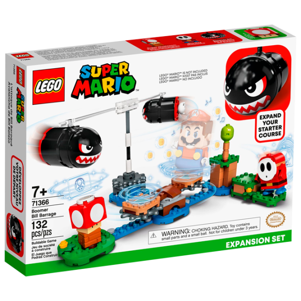 Конструктор LEGO Boomer Bill Baragge Expancion Set Уровень Super Mario/ Разноцветный photo 1