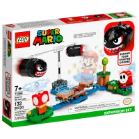 Конструктор LEGO Boomer Bill Baragge Expancion Set Уровень Super Mario/ Разноцветный