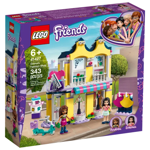 Детский конструктор LEGO Emma's Fashion Shop Магазин/ Желтый photo 1