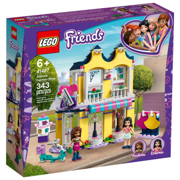 Детский конструктор LEGO Emma's Fashion Shop Магазин/ Желтый photo 1