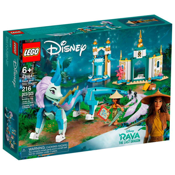 Детский конструктор LEGO Raya and Sisu Dragon Дракон/ Синий photo 1