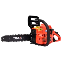 Цепная пила Yato YT 84895 бензиновая/ Красный