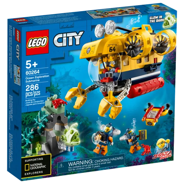Конструктор LEGO Ocean Exploration Submarine Подводная лодка/ Желтый photo 1