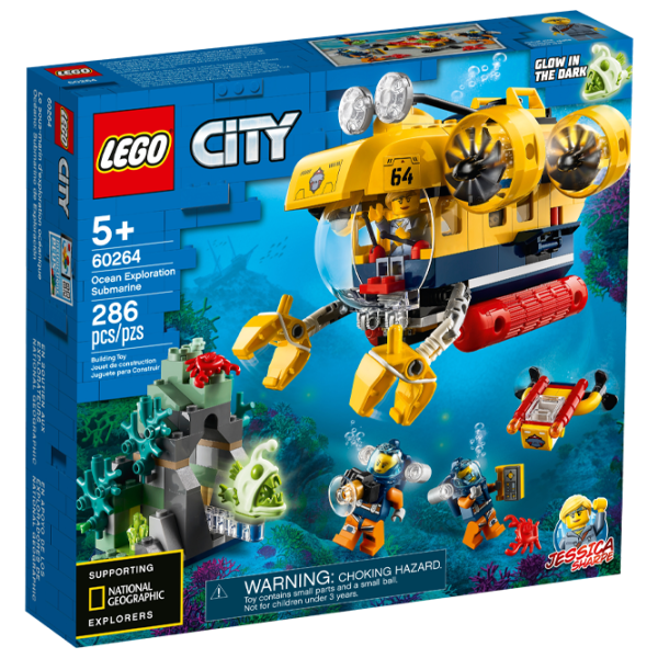 Конструктор LEGO Ocean Exploration Submarine Подводная лодка/ Желтый photo 1