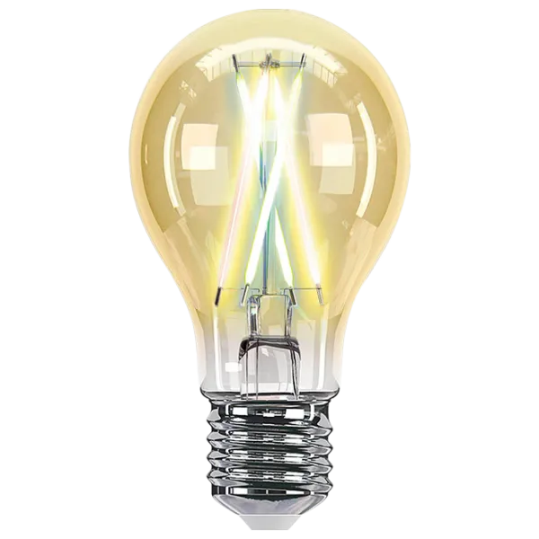 Bec inteligent LED cu filament Hiper IoT A60 Vintage E27/ 7 W/ 6500 K/ 800lm/ White photo 1