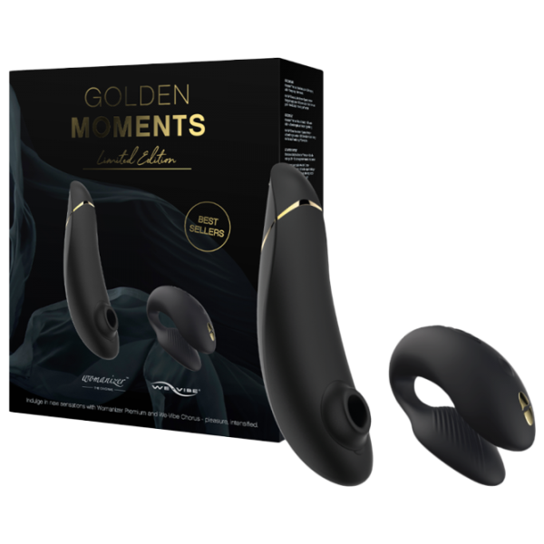 Набор игрушек для взрослых We-Vibe Golden Moments Collection By Womanizer & We-Vibe Set Черный photo 1 Набор игрушек для взрослых We-Vibe Golden Moments Collection By Womanizer & We-Vibe Set Черный photo 1