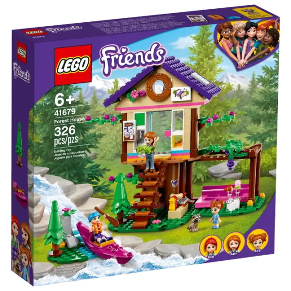 Детский конструктор LEGO Forest House Дом/ Зелёный photo 1