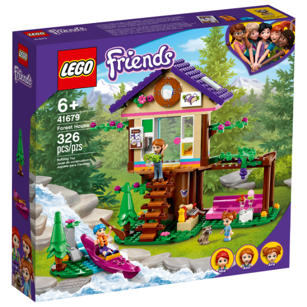 Детский конструктор LEGO Forest House Дом/ Зелёный photo 1