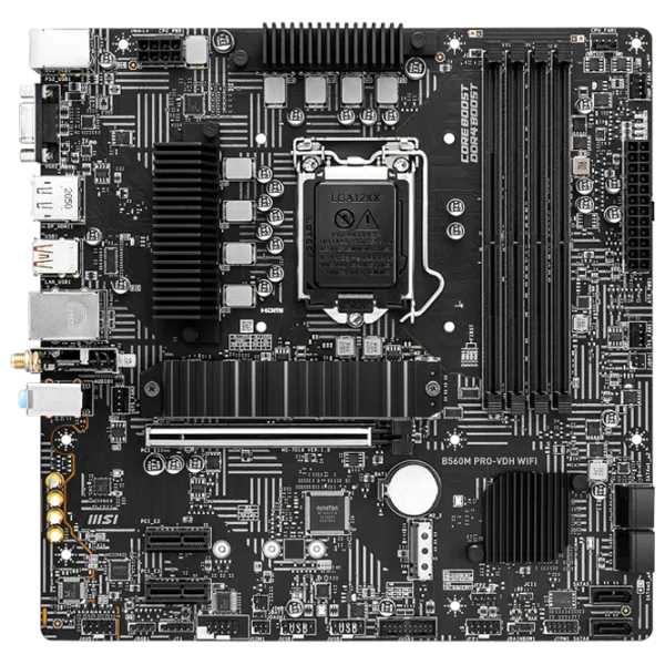 Материнская плата MSI MSI B560M PRO-VDH WIFI mATX/ Intel B560 photo 1 Материнская плата MSI MSI B560M PRO-VDH WIFI mATX/ Intel B560 photo 1