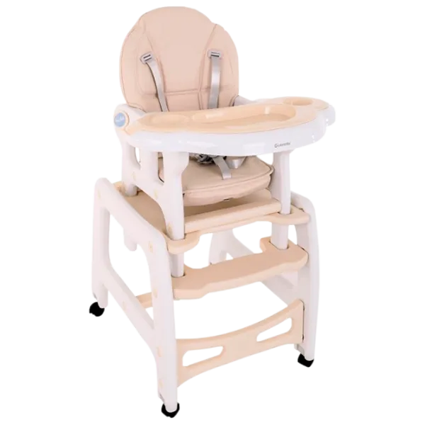 Scaun de masă Glamvers NIC (183802) Transformer/ 4 luni/ Beige photo 1